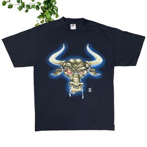 1998 WWF The Rock Layin the Smack Down Tee